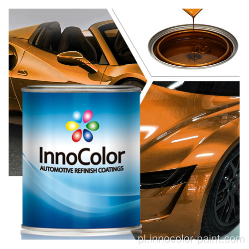 Silny odporność na chemikalia 1K BaseCoat Auto Farba do automatycznej naprawy